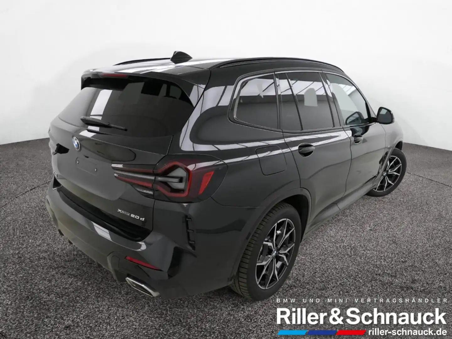 BMW X3 xDrive20d M Sport PANO+AHK+STANDHZG+LASER Schwarz - 2