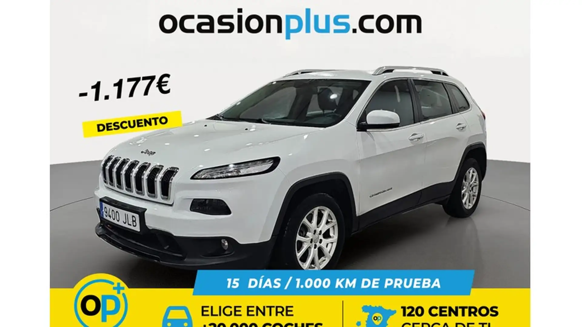 Jeep Cherokee 2.0D Longitude 4x2 103kW Blanco - 1