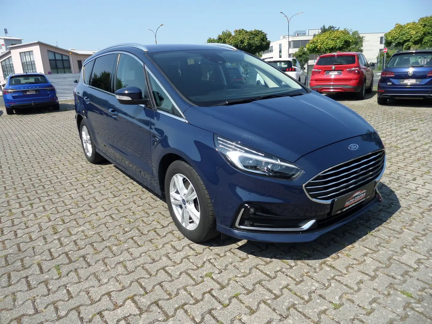 Ford S-Max Titanium+LED+ACC+Cam+SpurhA+Navi+AHK+SHZ+1.Hand Azul - 2