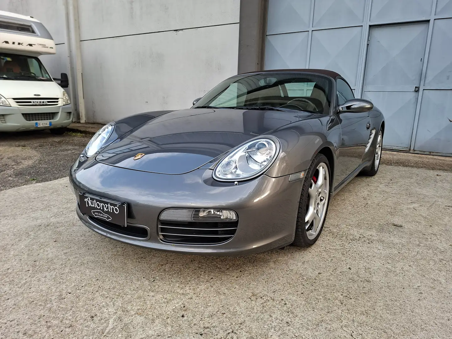 Porsche Boxster Boxster 987 3.4 S 295cv PERFETTA Grigio - 2