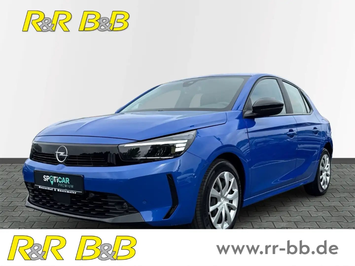 Opel Corsa Basis EU6e F Edition 1.2 Turbo SHZ+CARPLAY+DAB+KAM Blau - 1