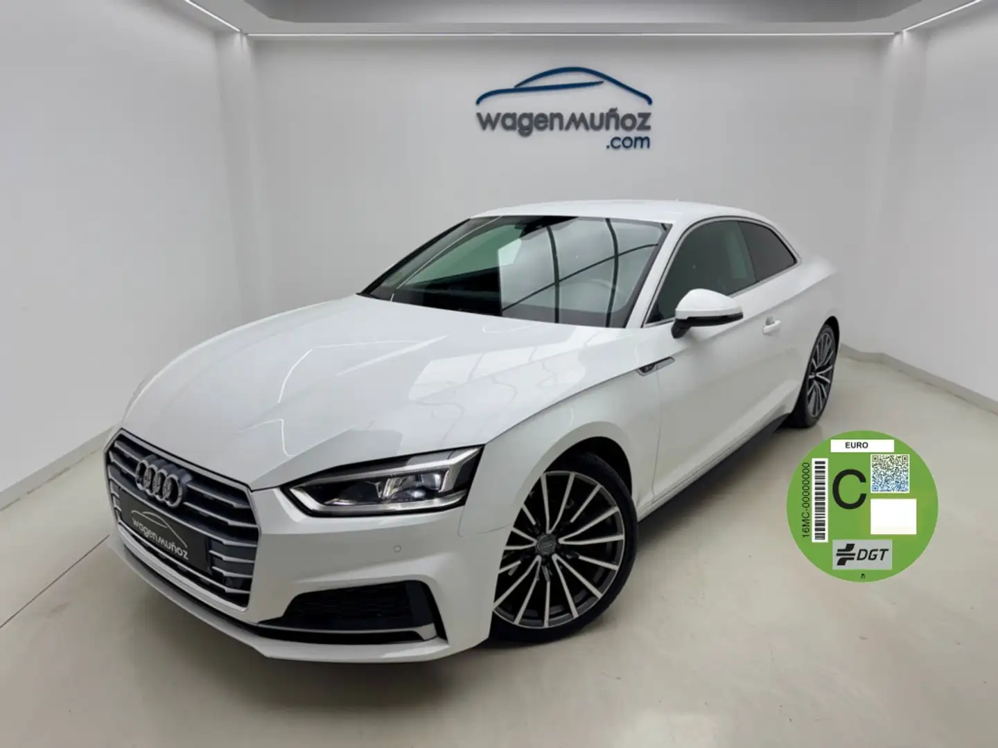 Audi A5 Coupé 2.0TDI S Line S tronic 140kW Blanco - 2