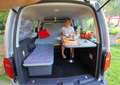 Volkswagen Caddy MiniCamper NEU ! extra gr. Bett + Sitzecke Silber - thumbnail 2