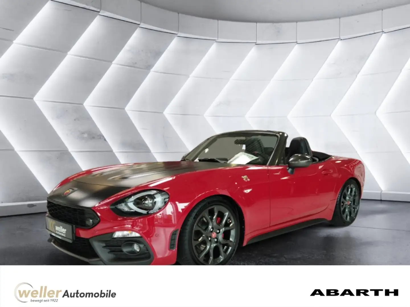 Abarth 124 Spider Turismo Bose Parksensoren Sitzheizung Klimaautomat Rouge - 1