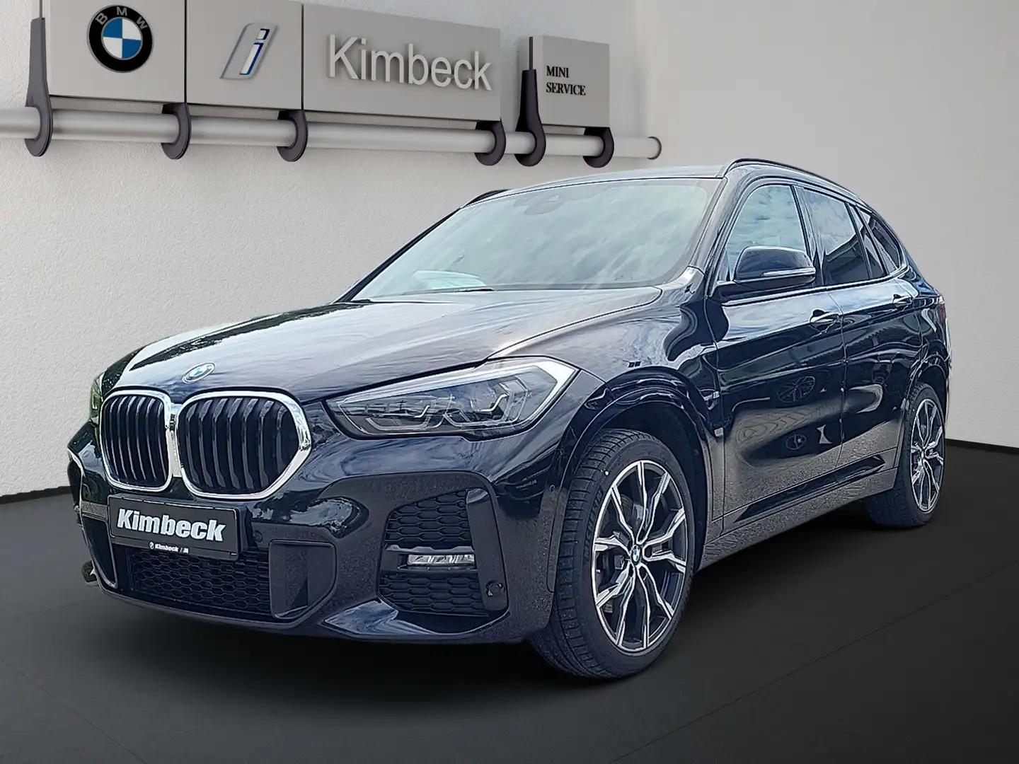 BMW X1 sDrive20d M SPORT LED ACC AHK ParkAss HeadUp Schwarz - 1
