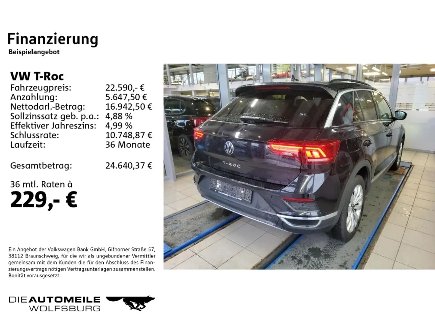 Volkswagen T-Roc 1.5 TSI DSG Sport LED/ACC/Einparkhi Zwart - 2