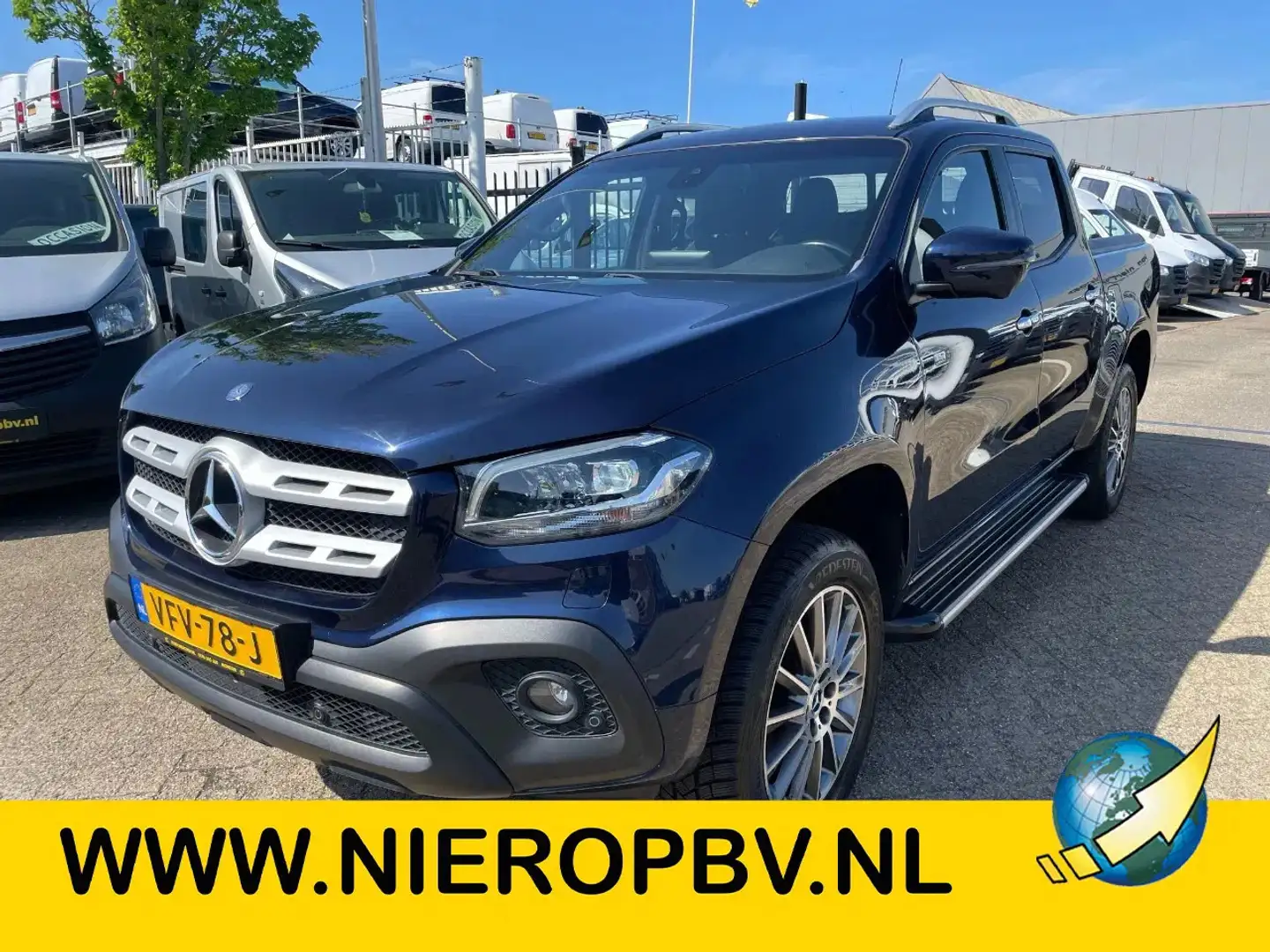 Mercedes-Benz X 250 250D 4 Matic Automaat Airco Cruisecontrol 3500KG T Albastru - 1
