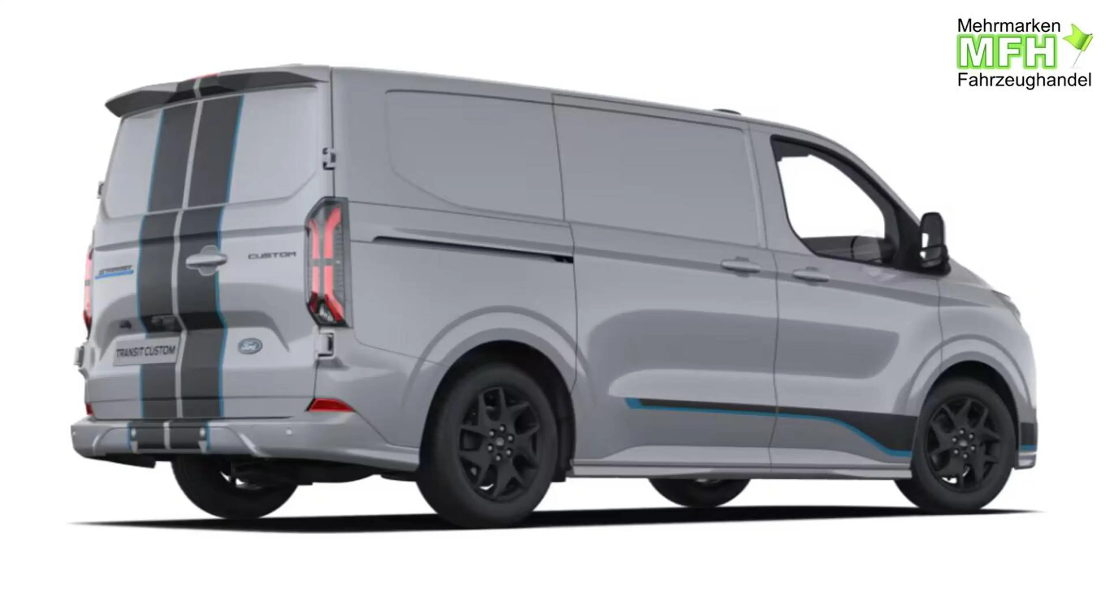 Ford E-Transit Custom Sport 71kWh L1 LED SHZ 2S 17Z 160 kW (21... — photo 2