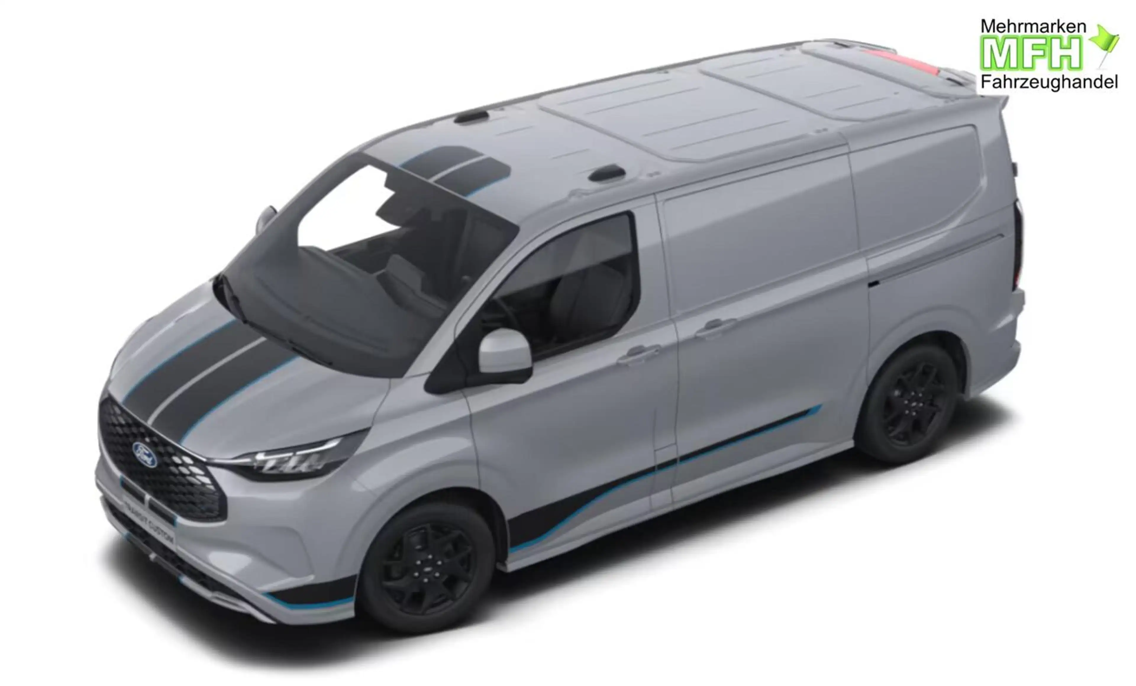 Ford E-Transit Custom Sport 71kWh L1 LED SHZ 2S 17Z 160 kW (21... — photo 4