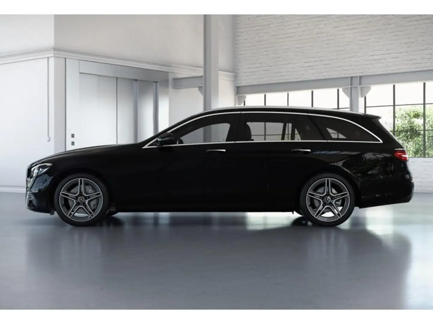 Mercedes-Benz E 300 d 4M T AMG AHK+MEMORY+DISTRONIC+360°+18" Schwarz - 2