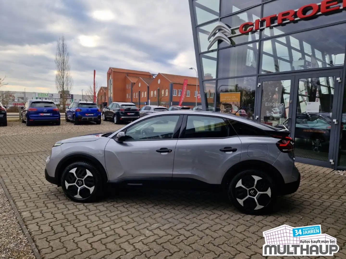Citroen C4 YOU PureTech 130 Klimaautom PDC DAB Grigio - 2