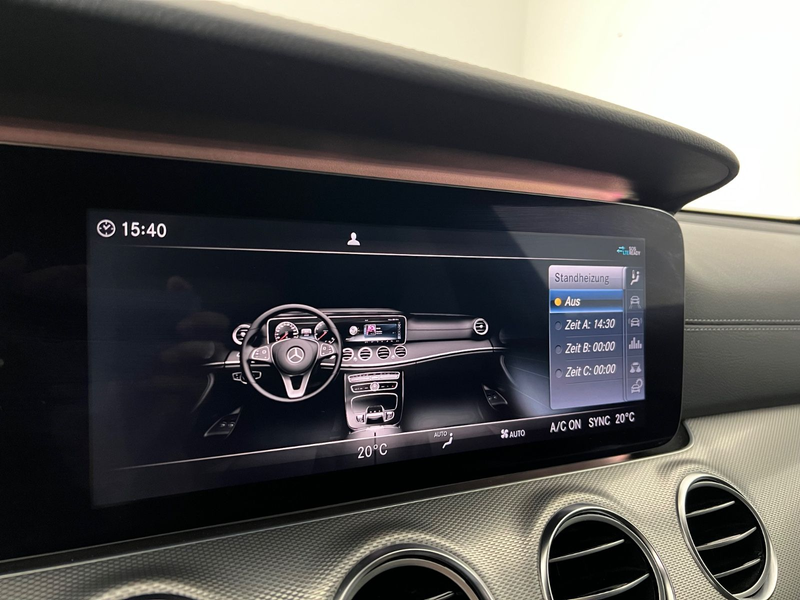 Mercedes-Benz E 220 d/ AMG LINE/ NIGHT/ PANO/ STANDHEIZ./WIDE — photo 34