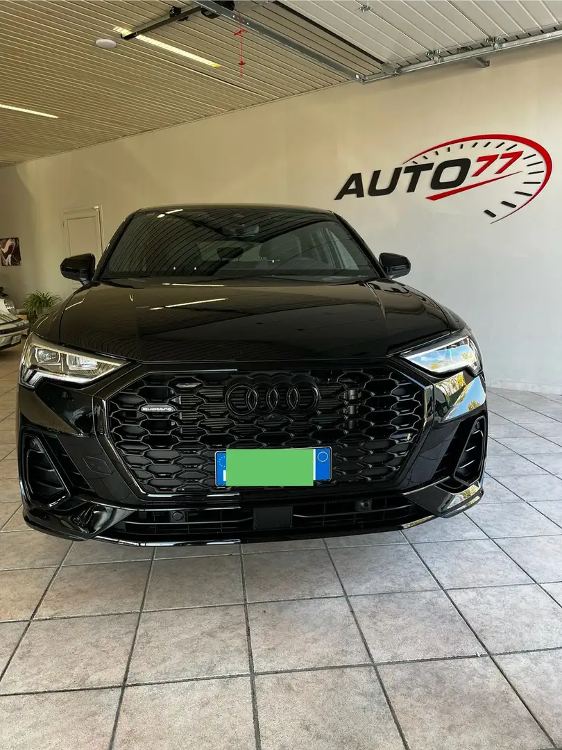 Audi Q3 40 2.0 Tdi (200cv) S-line Quattro S-Tronic FULL! Noir - 1