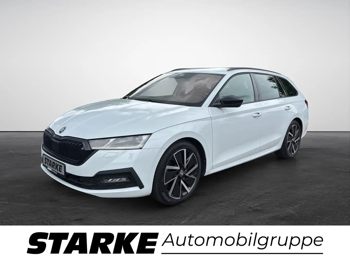 Skoda Octavia Combi 2.0 TDI DSG 4x4 Style Weiß - 2