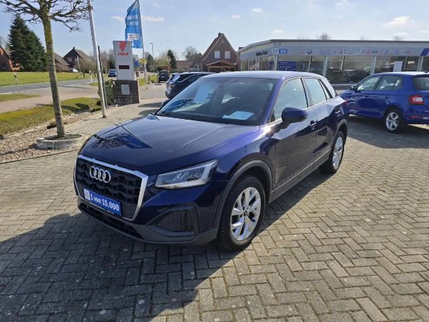 Audi Q2 30 1.0 TFSI #Allwetterreifen #Alu #SHZ #NAVI #LED Blau - 1
