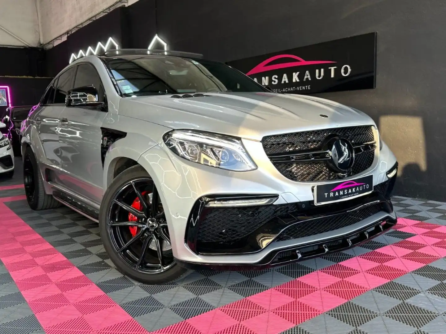 Mercedes-Benz GLE 63 AMG COUPE 63S AMG TOPCAR 4MATIC 585 ch 4.0 V8 Bi-Turbo Grijs - 1