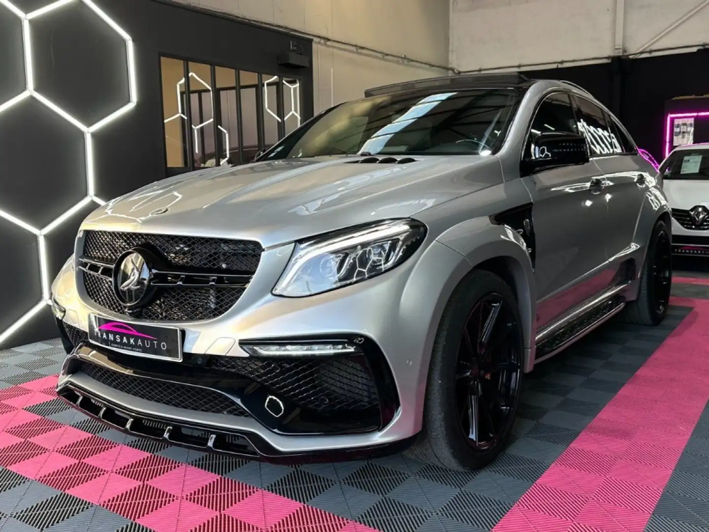 Mercedes-Benz GLE 63 AMG COUPE 63S AMG TOPCAR 4MATIC 585 ch 4.0 V8 Bi-Turbo Grijs - 2