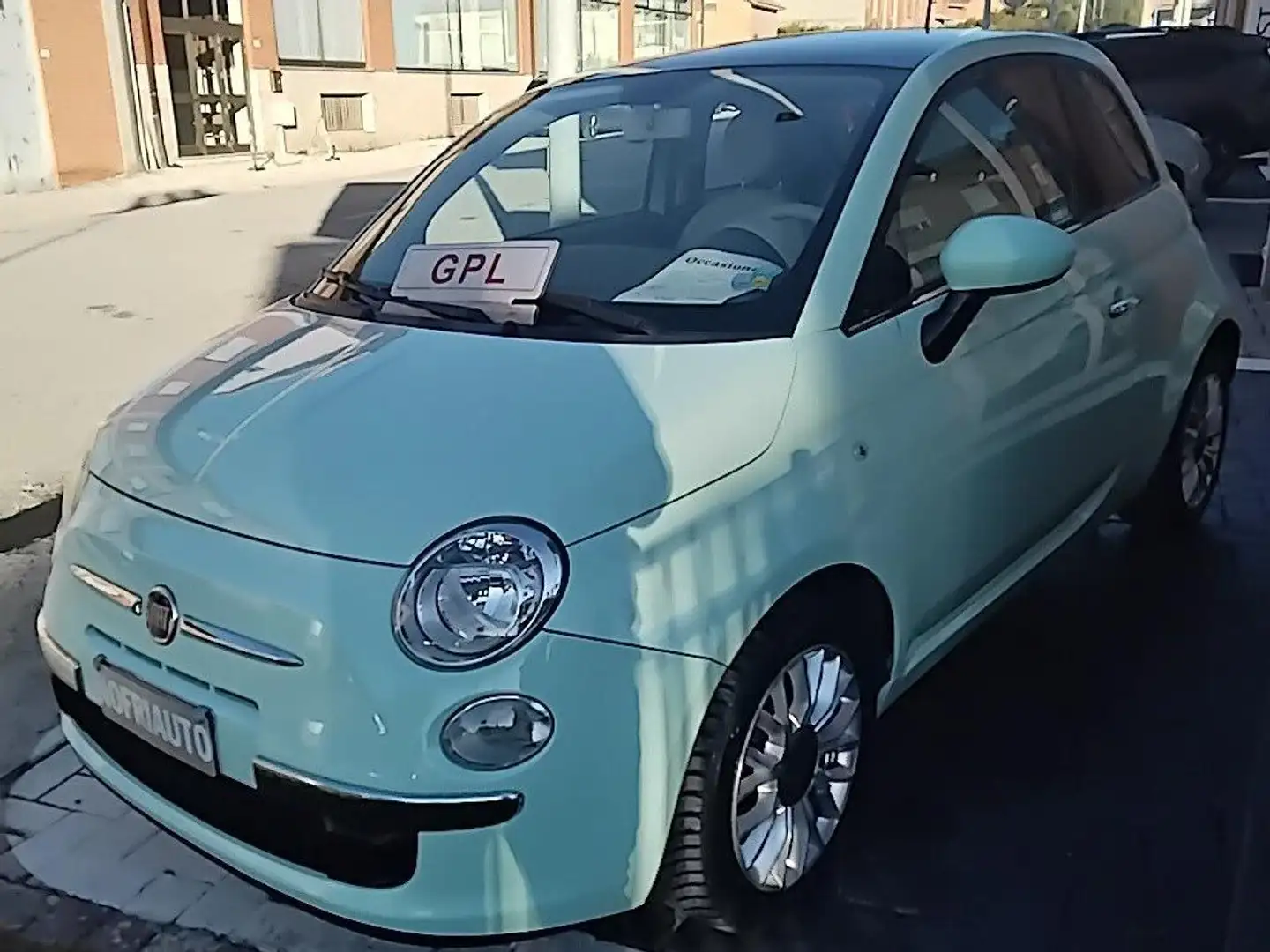 Fiat 500 500 III 1.2 easypower Lounge Gpl 69cv my14 Blu/Azzurro - 2