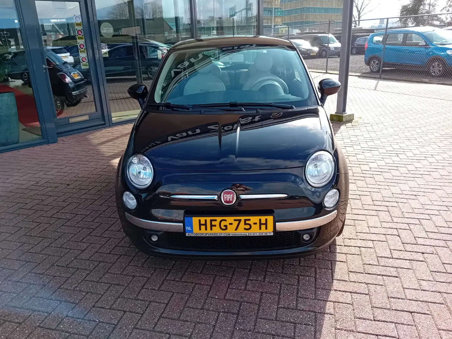Fiat 500 1.2 Lounge, Airco(automatisch), Multimedia, Blueto Noir - 2