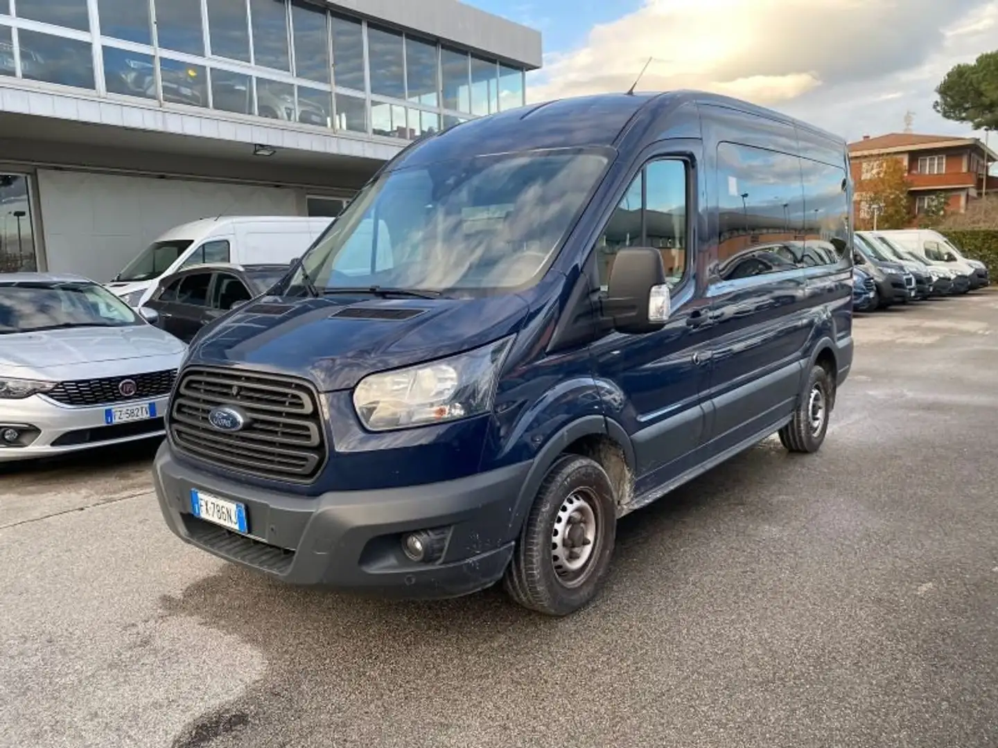 Ford Transit Bus 2.0 ecoblue combi 8p. Bleu - 1