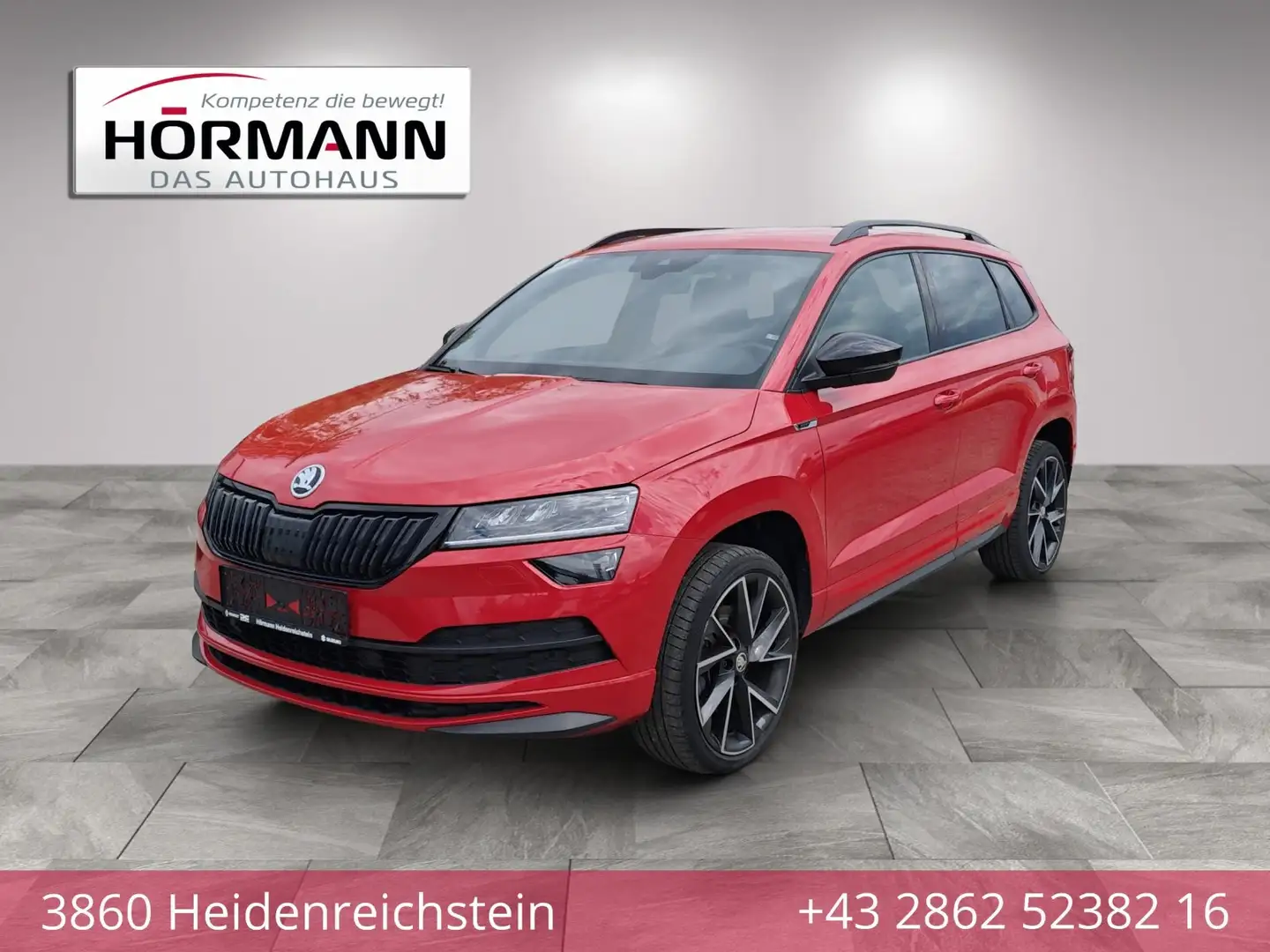 Skoda Karoq 1,5 TSI Sportline DSG Rot - 1