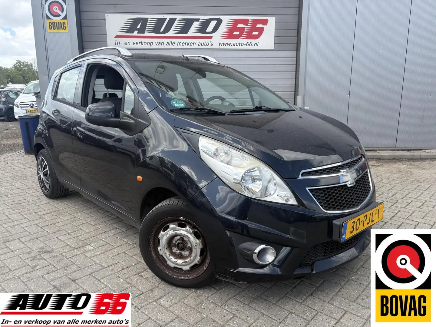 Chevrolet Spark 1.0 16V LS Bi-Fuel met AIRCO Schwarz - 2