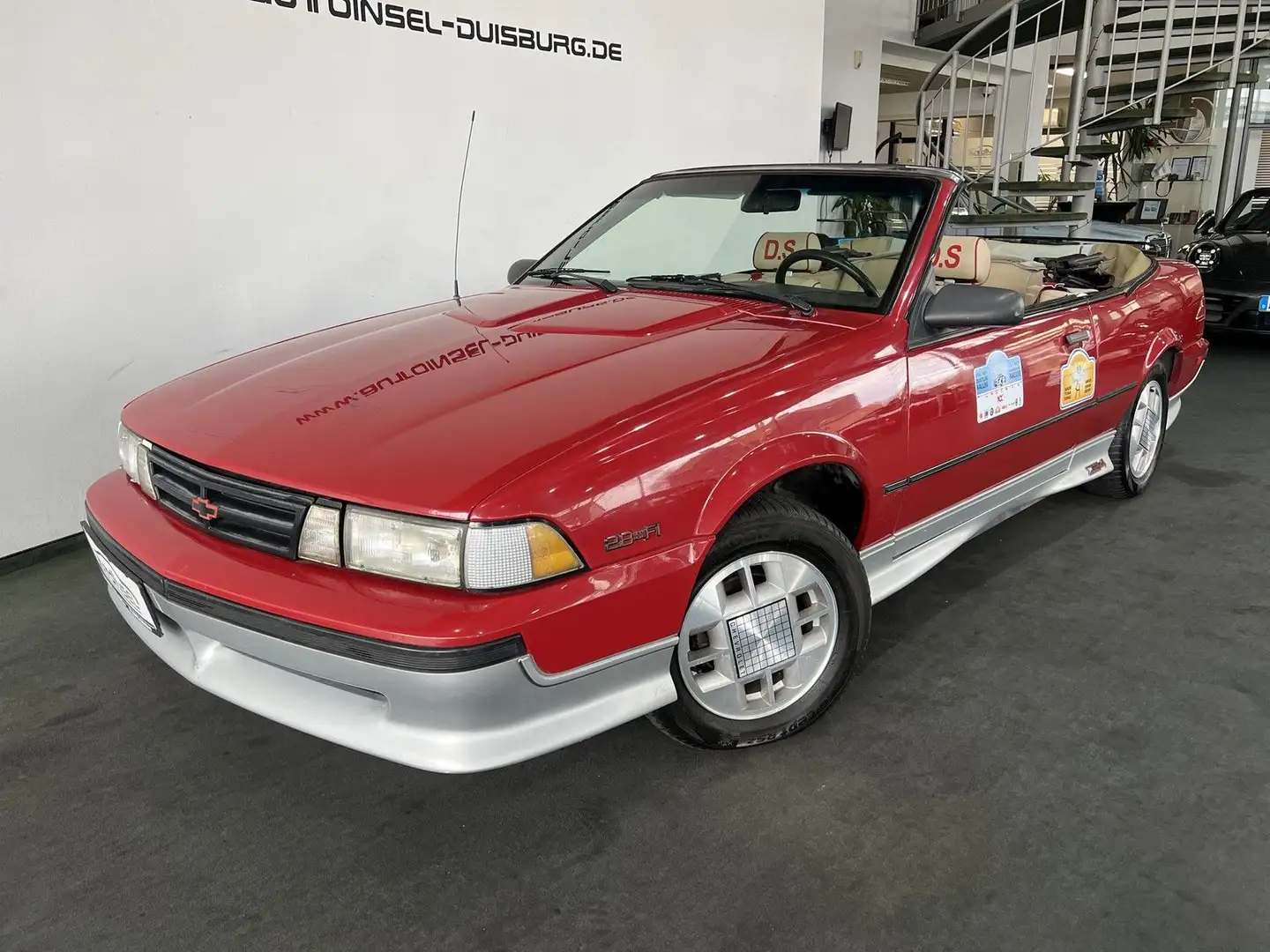 Chevrolet Cavalier 2.8 FI Z24 Automatik Cabrio Leder 14" Piros - 1