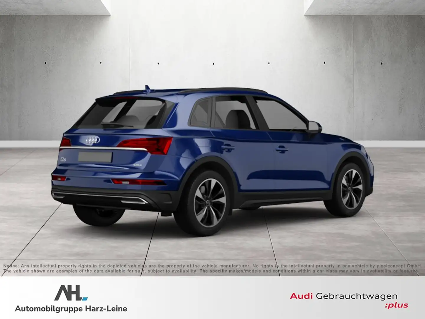 Audi Q5 Sportback advanced 40 TFSI quattro S tronic Pano A Blau - 2