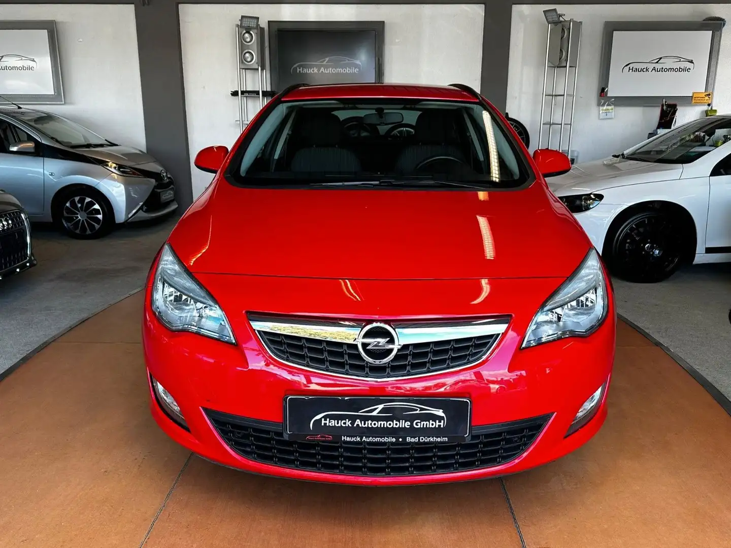 Opel Astra J ST  /83-TKM/AUTOM./KLIMA/8-FACH Rojo - 2