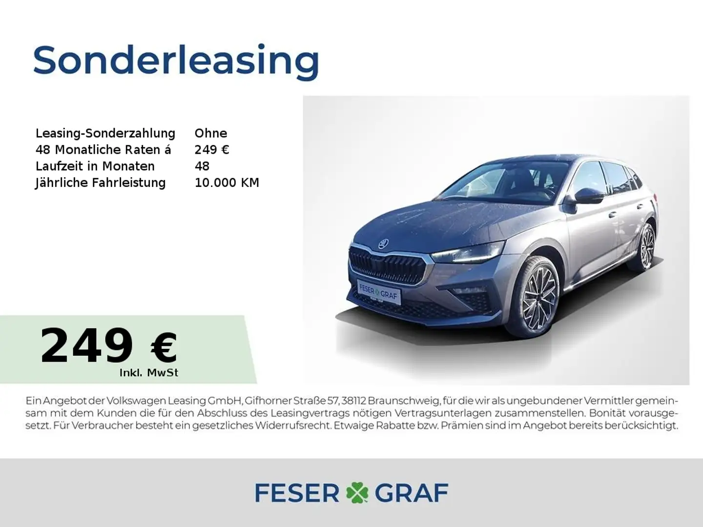 Skoda Scala TOUR 1.0 TSI DSG - NAVI, ACC, SHZ, LED Grau - 1