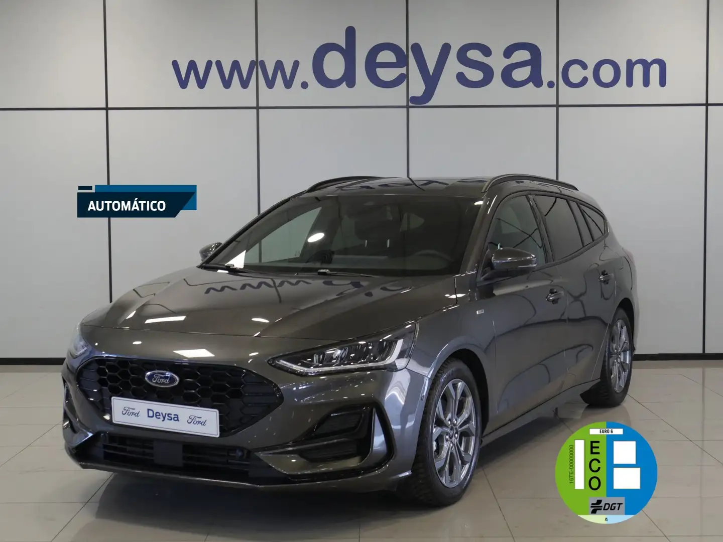 Ford Focus 1.0 Ecoboost MHEV ST-Line X 155 Aut. Grijs - 1