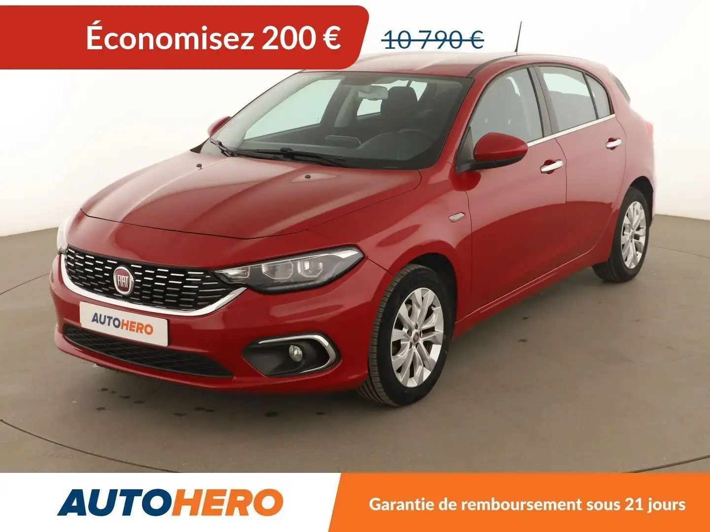 Fiat Tipo 1.4 T-Jet Easy Rouge - 1