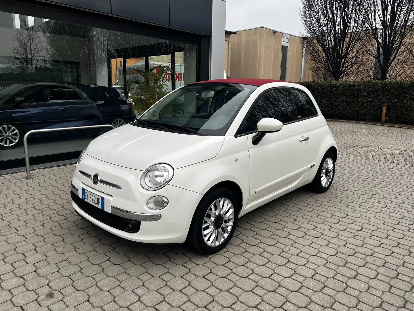 Fiat 500C 500C 1.2 Lounge 69cv my14 Blanc - 1