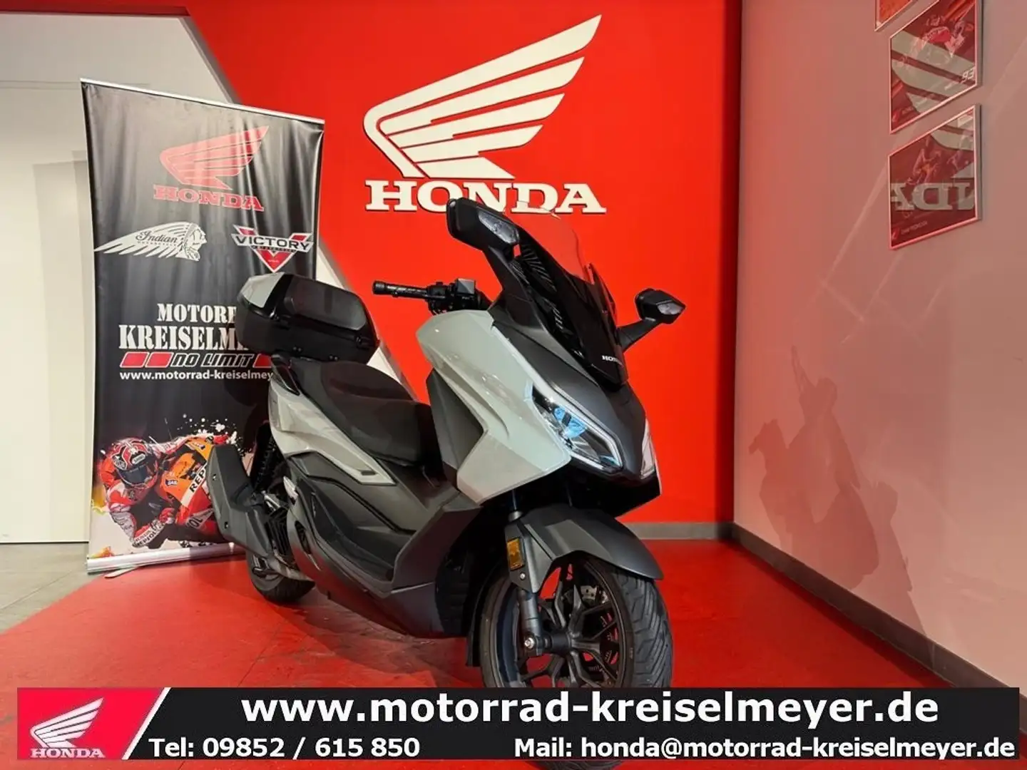 Honda Forza 125 Top gepflegter Zustand aus 1. Hand Grau - 1