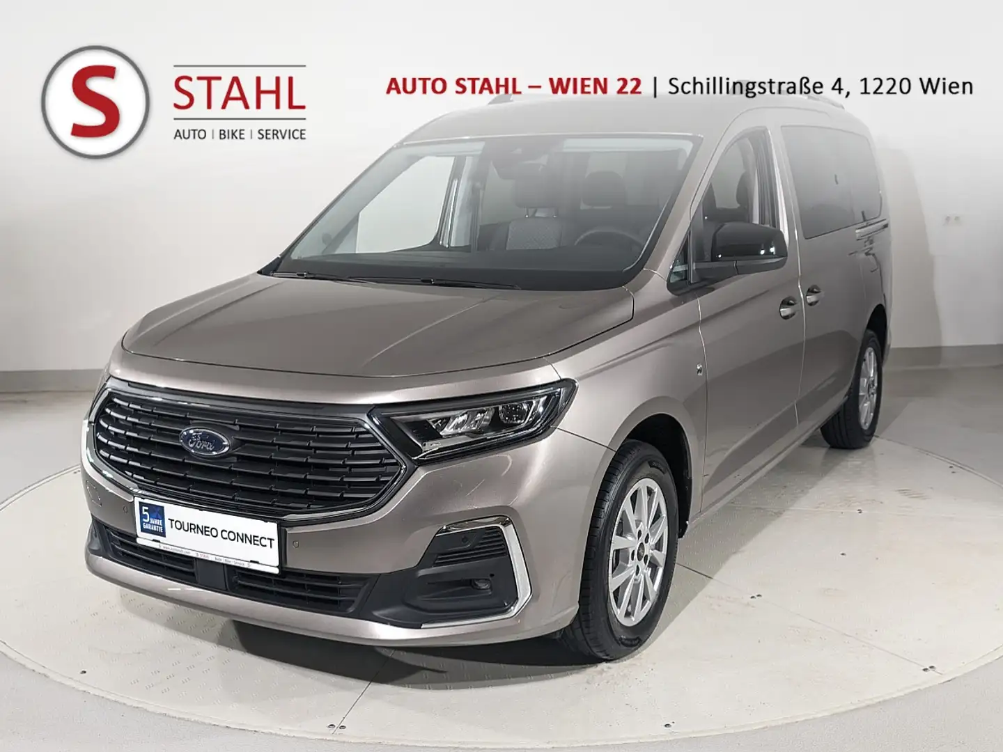 Ford Grand Tourneo Connect 2,0 EcoBlue L2 Titanium Aut. 8 Fach Ber... Argent - 1