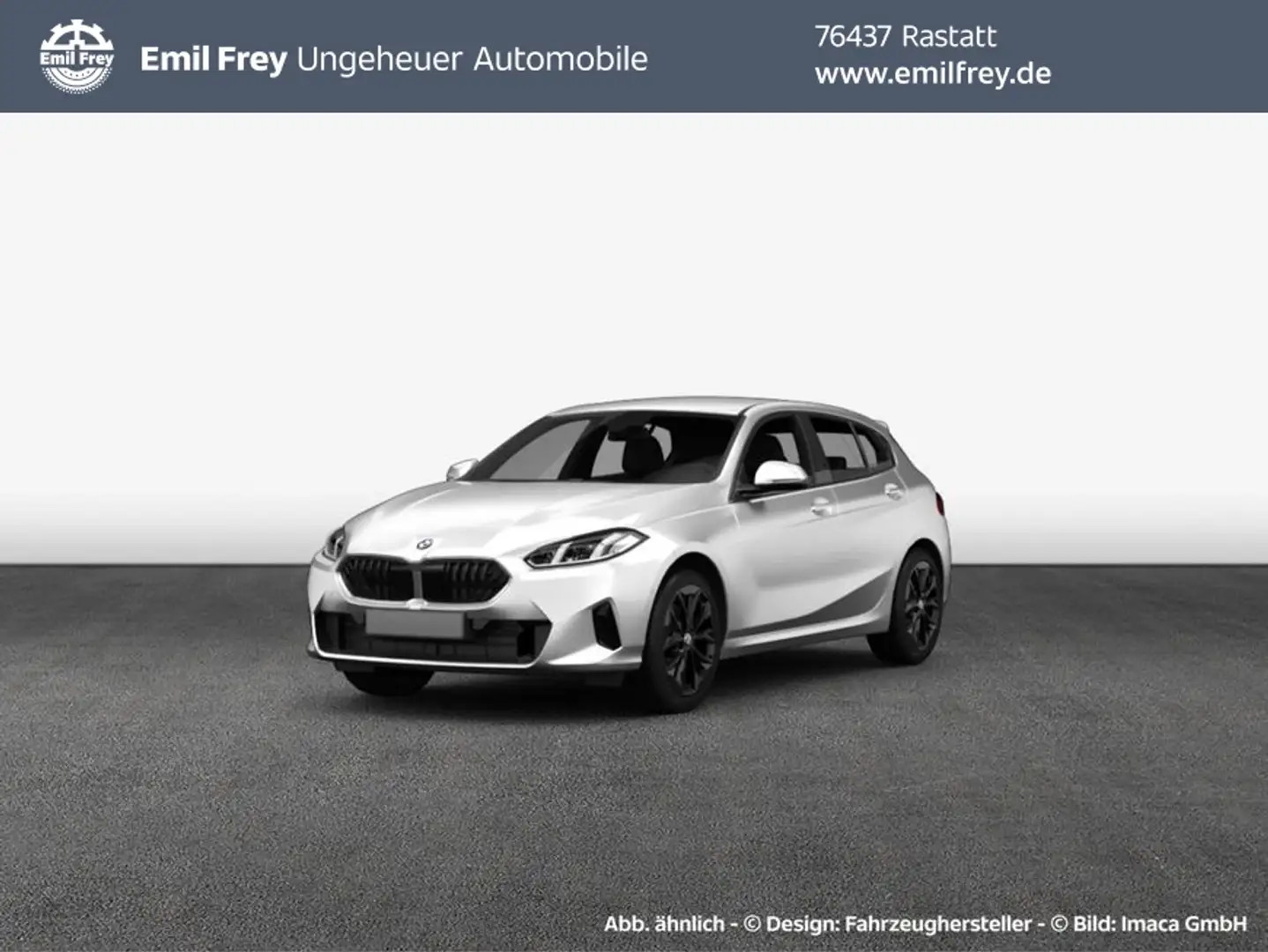 BMW 120 d Aut. *Sportpaket*HuD*DAB*SHZ* Weiß - 1