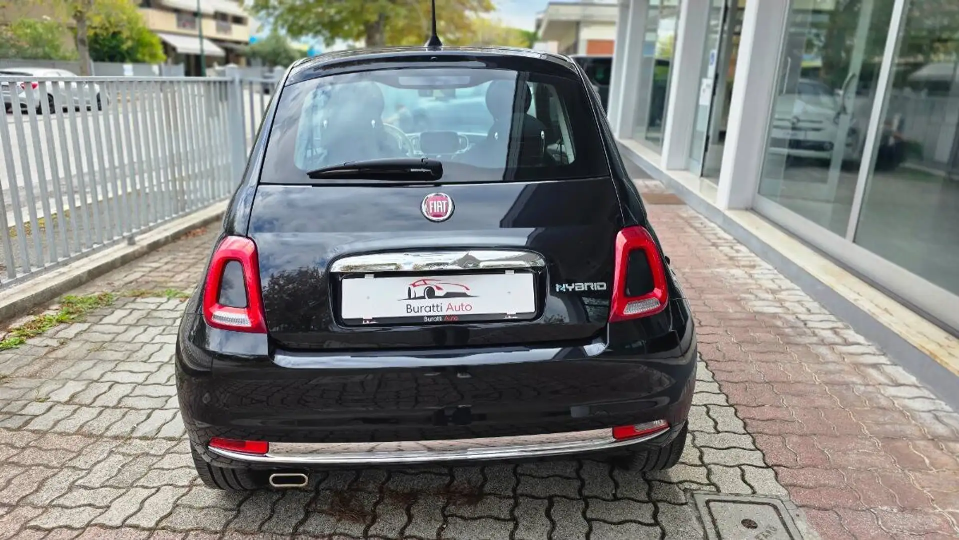 Fiat 500 1.0 hybrid Dolcevita 70cv BURATTI PREMIUM Nero - 2