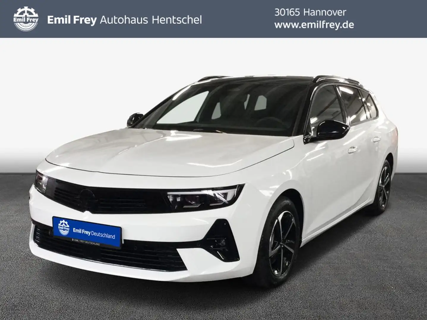 Opel Astra Sports Tourer 1.2 Turbo Hybrid 48 V GS 100 k Alb - 1