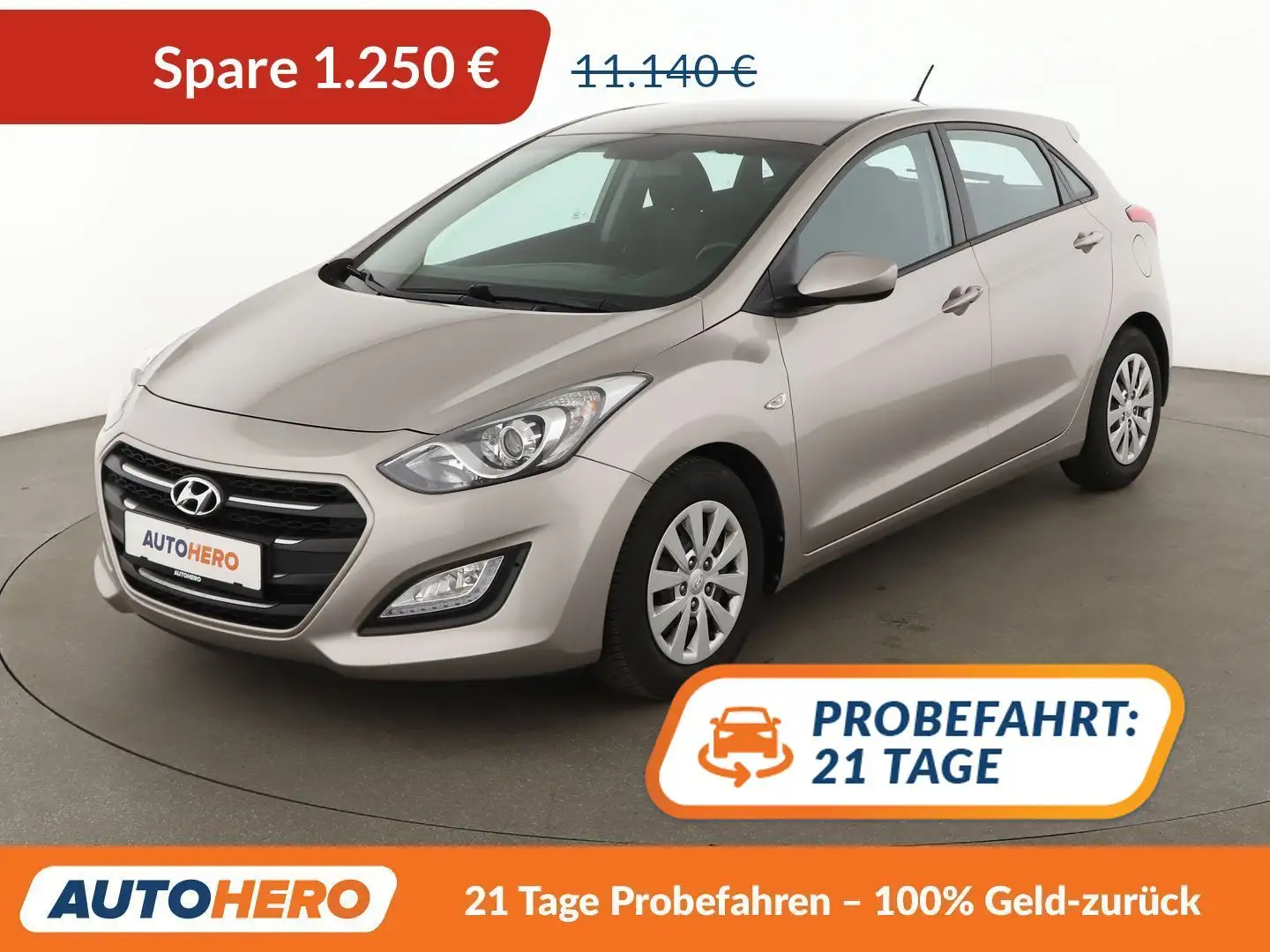 Hyundai i30 1.4 Classic Blue*KLIMA*USB* Grau - 1