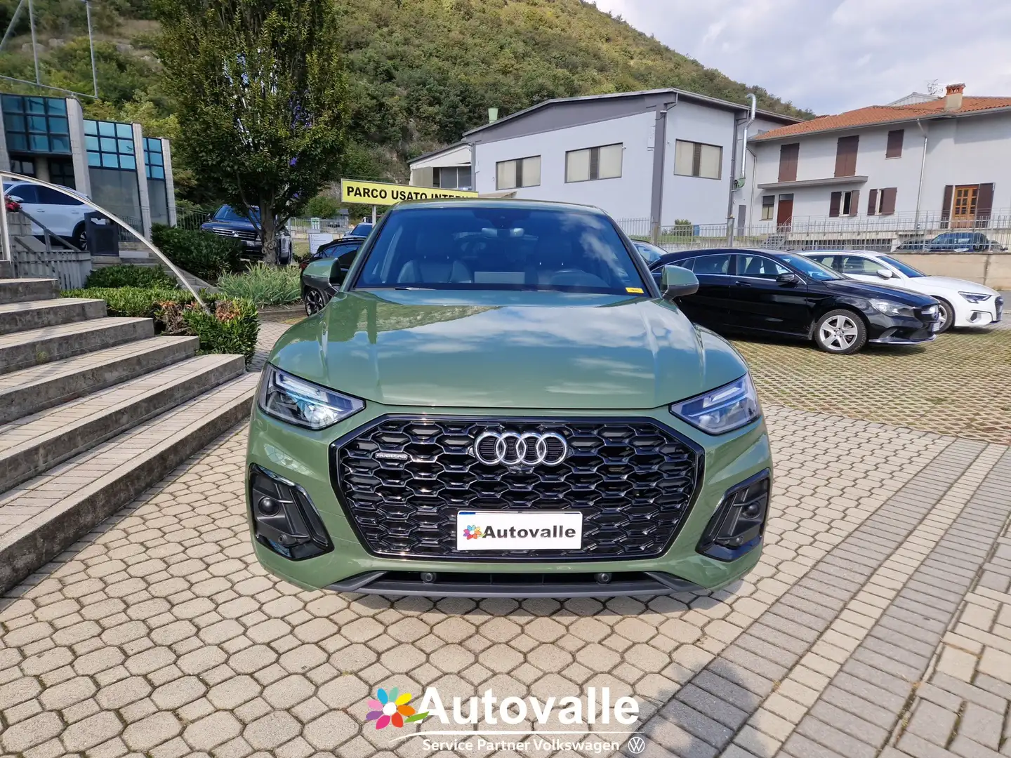Audi Q5 Q5 spb 40 TDI 204 CV quattro S tronic S line Verde - 2