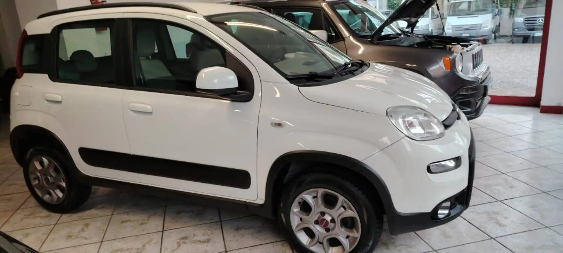 Fiat Panda 1.3 mjt 16v 4x4 75cv E5+ Blanc - 1