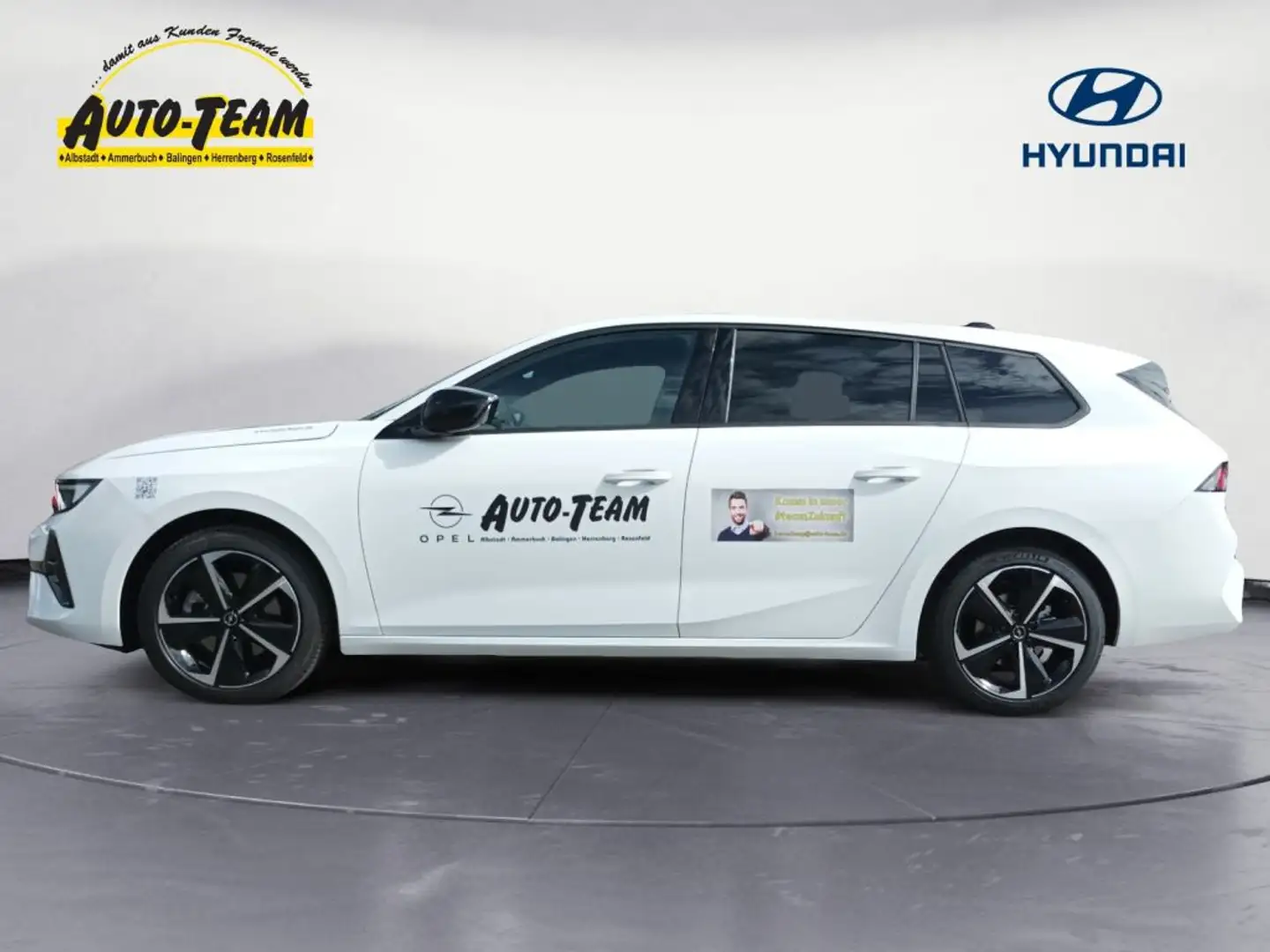 Opel Astra Sports Tourer 1.2 Turbo GS (L) Bianco - 2