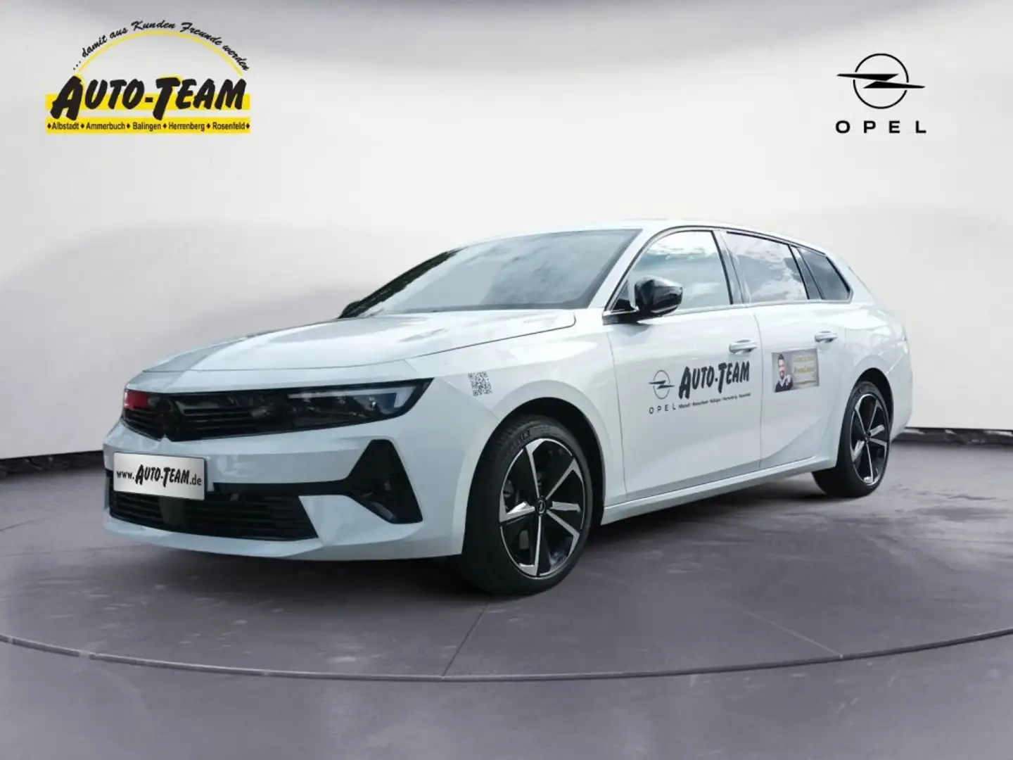 Opel Astra Sports Tourer 1.2 Turbo GS (L) Weiß - 1