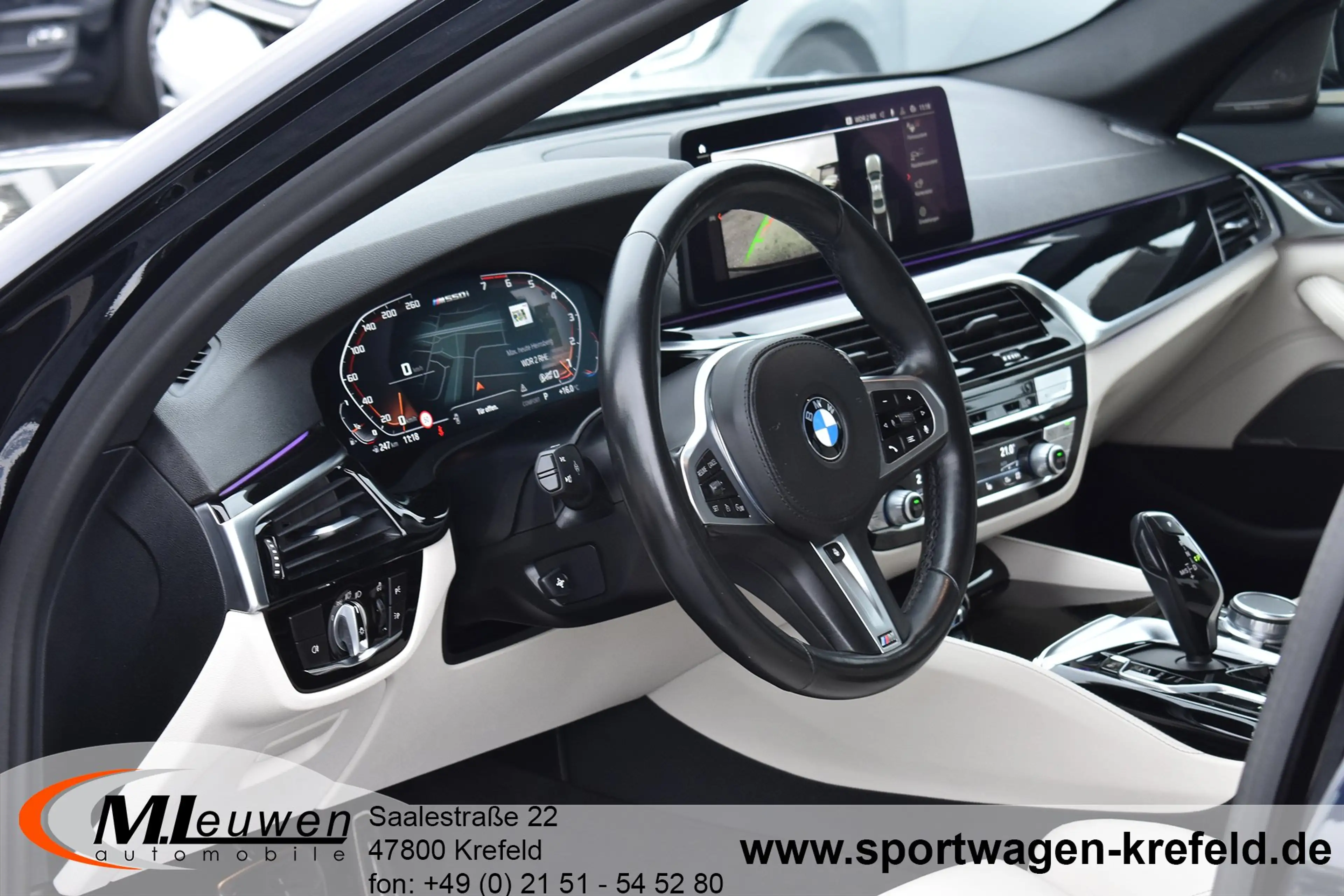 BMW M550 5er M550i xDrive Aut. *LEDER*NAVI*20"*PDC*CAM* — photo 8