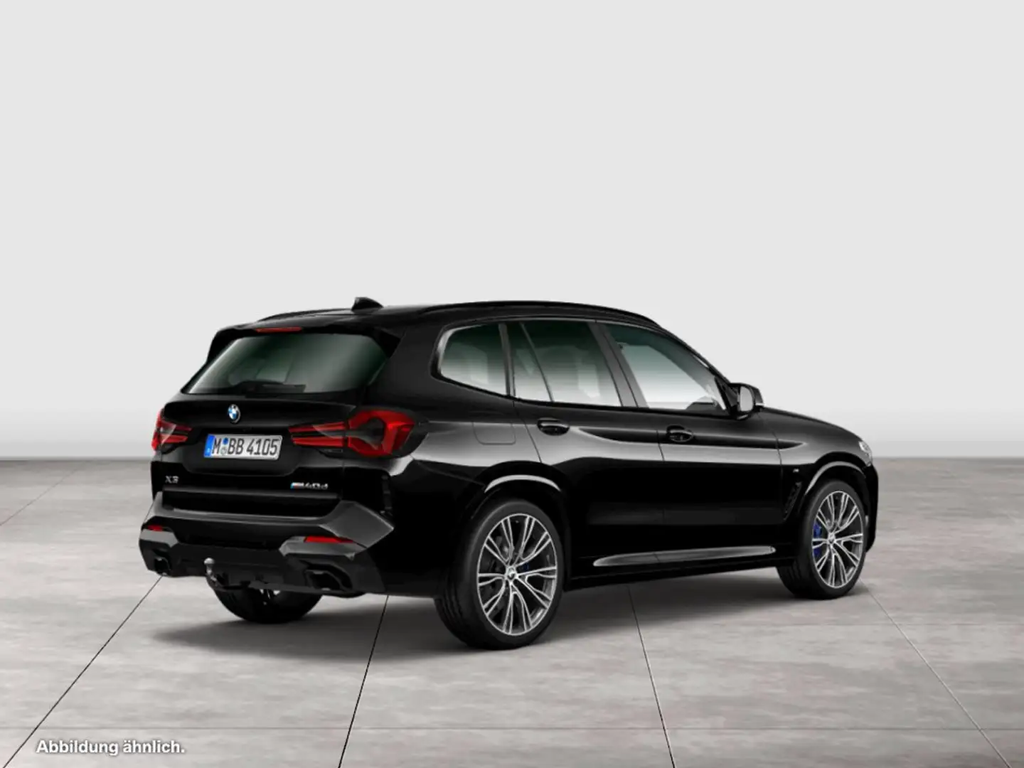 BMW X3 M 40d M Sport Aut. ACC AHK 360°KAM, Memory, SHZ, DA- Schwarz - 2