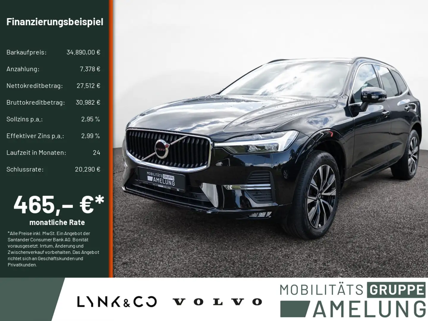 Volvo XC60 B4 Core PDC SHZ KAMERA NAVI FACEL. LED Noir - 1