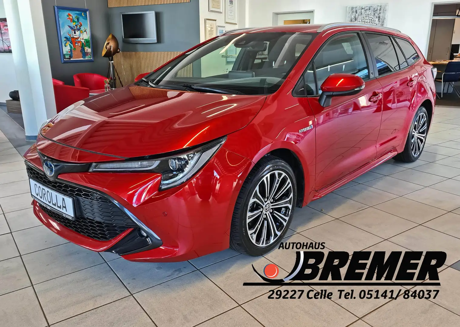 Toyota Corolla Corolla Touring Sports Hybrid 1,8 Team D Rot - 1
