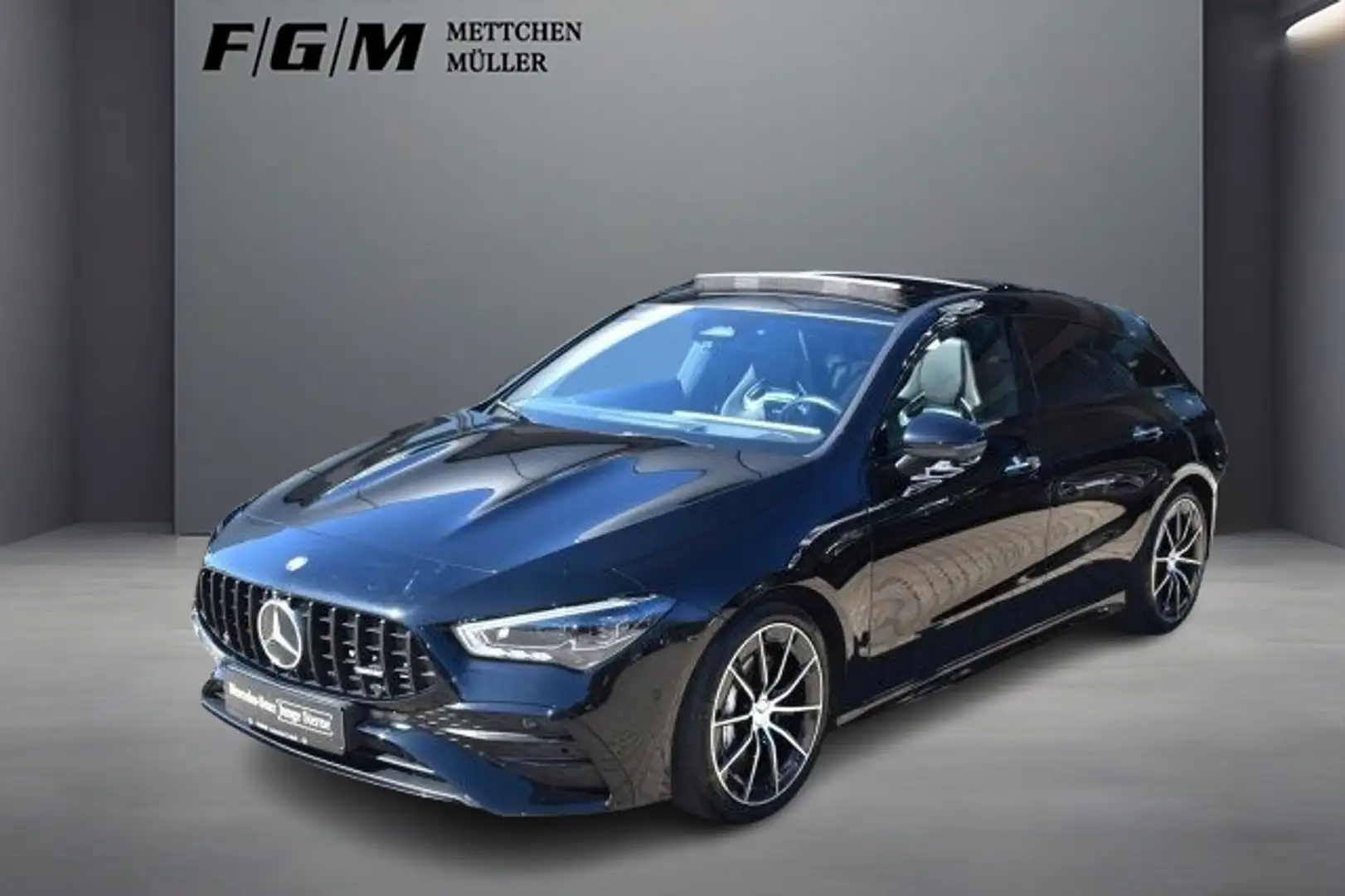 Mercedes-Benz CLA 35 AMG 4Matic +Wide+MBUX+Pano+AHK+HUD+360 Noir - 1
