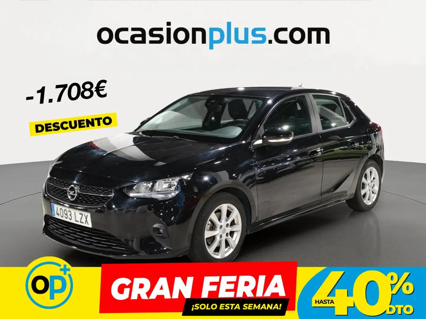 Opel Corsa 1.2T XHL S/S Edition 100 Negro - 1