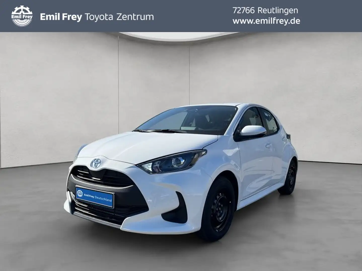 Toyota Yaris Hybrid 116 1.5 VVT-i Business Edition 68 kW, Weiß - 1